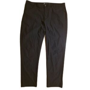 Vuori Men’s Meta Performance Pants 38x30 Black | Luxury Comfort Athleisure